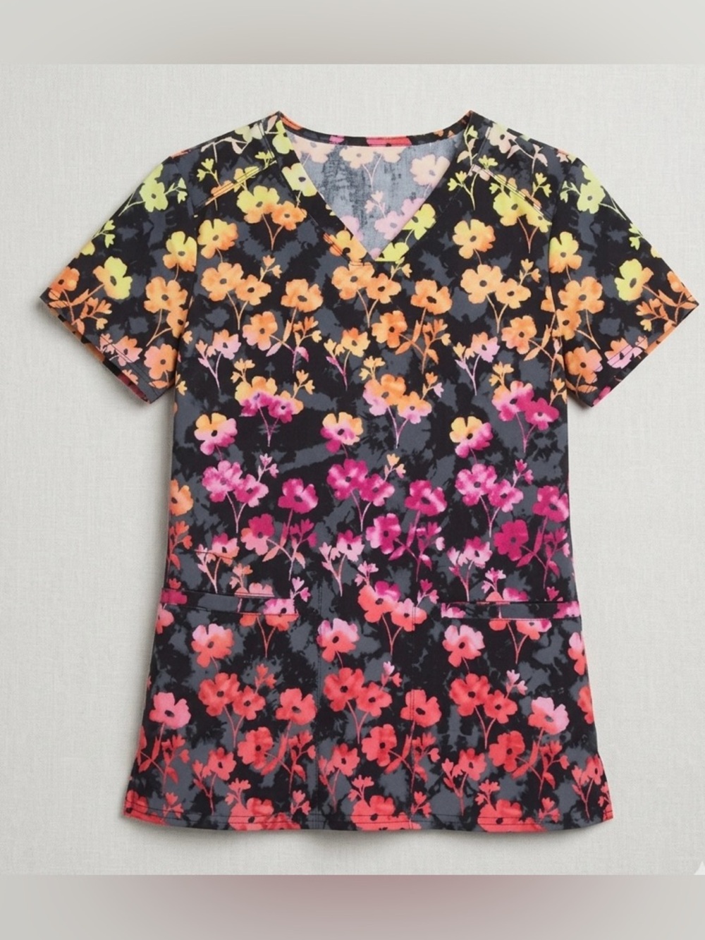 HeartSoul Ombre Scrub Top